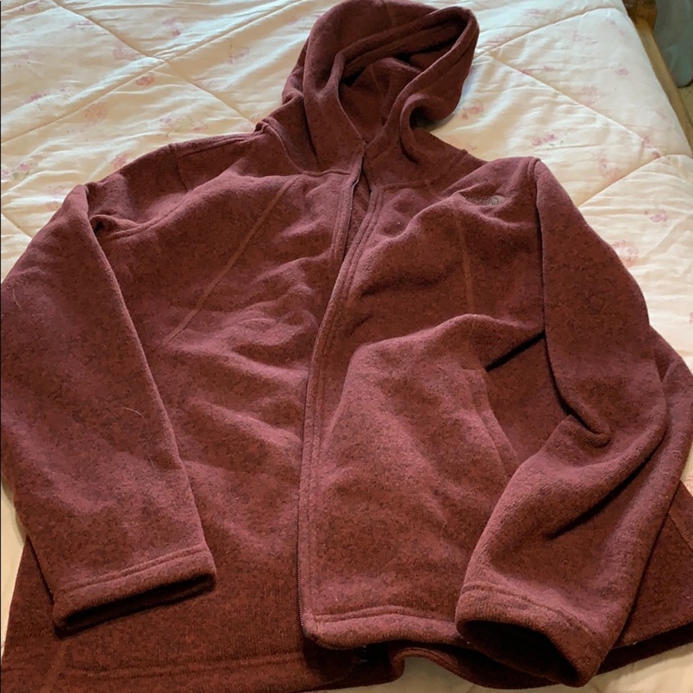 The North Face full zip sweater weather hoodie